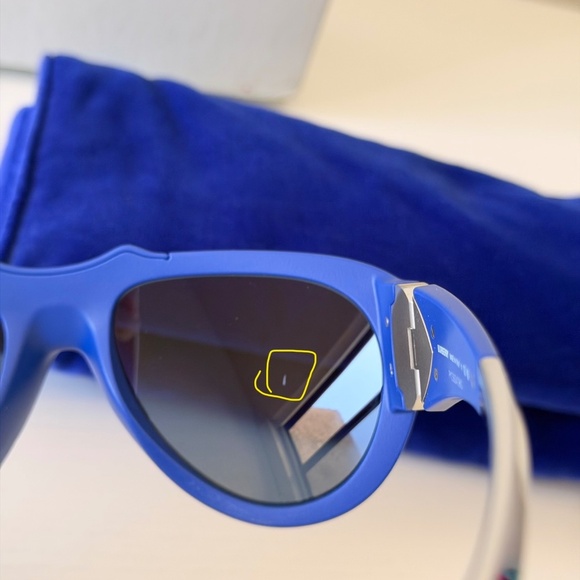 Burberry Blue Unisex Sunglasses, BE4433-U 4139/80, Aviator, Authentic main image 6